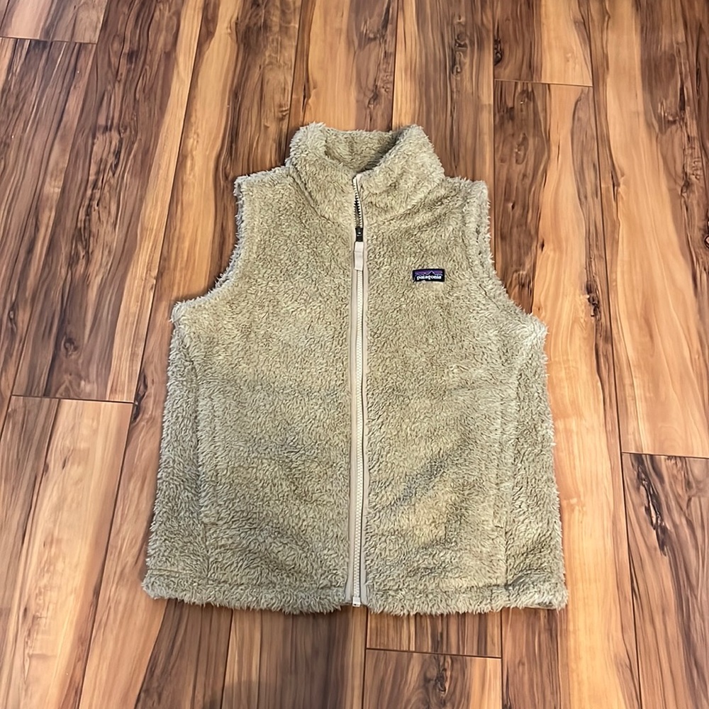 Patagonia Girls Los Gatos Vest XL (14) khaki
